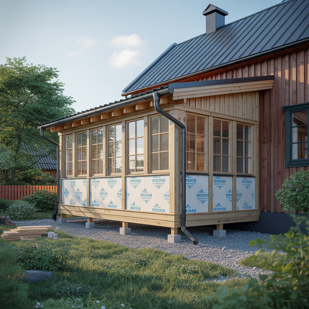 9.Hur du bygger en isolerad och vadertalig veranda