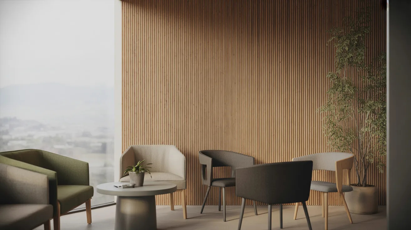 Montera Akustikpanel & Ribbvägg, Lamellvägg