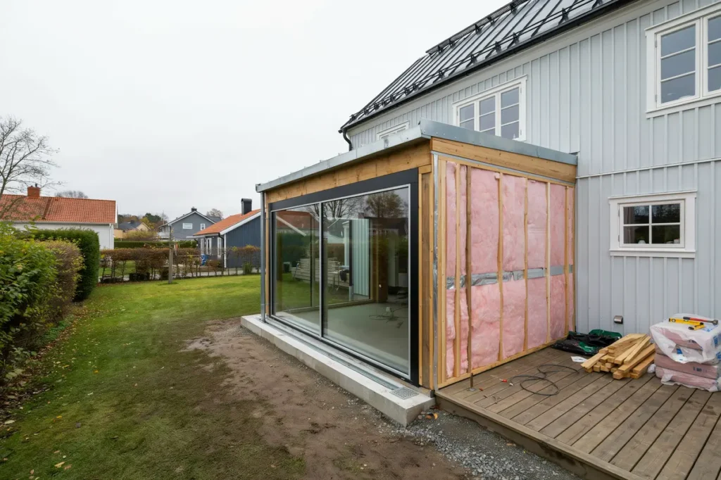 bygga uterum p villan bygglov isolering grund och kostnad steg f r steg