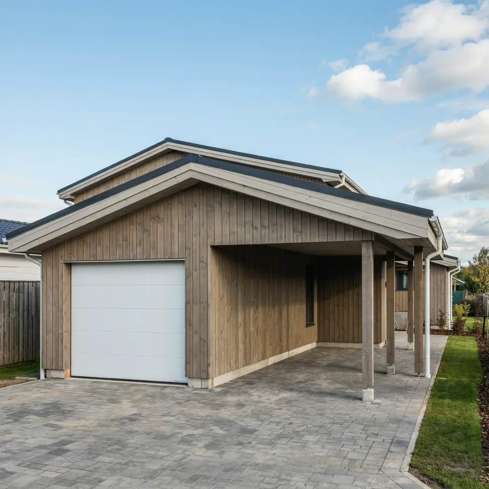 bygga carport garage frolunda goteborg